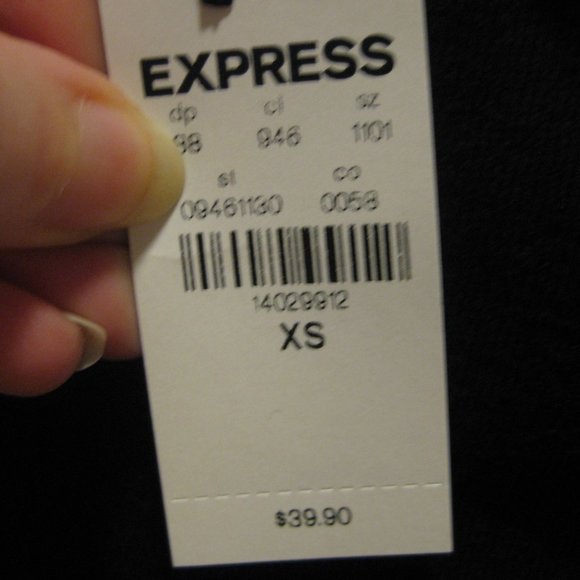 NWT Express graphic tee top shirt XS extra small - Picture 4 of 4